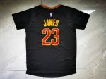 Maillot de Basket #23 James Cleveland Cavaliers manche courte Brodé